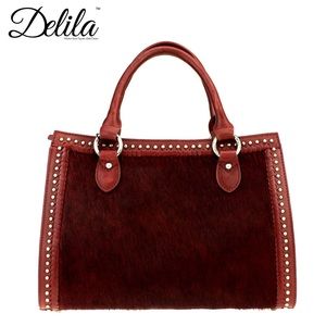 SOLD Montana West Hair on Hide Satchel